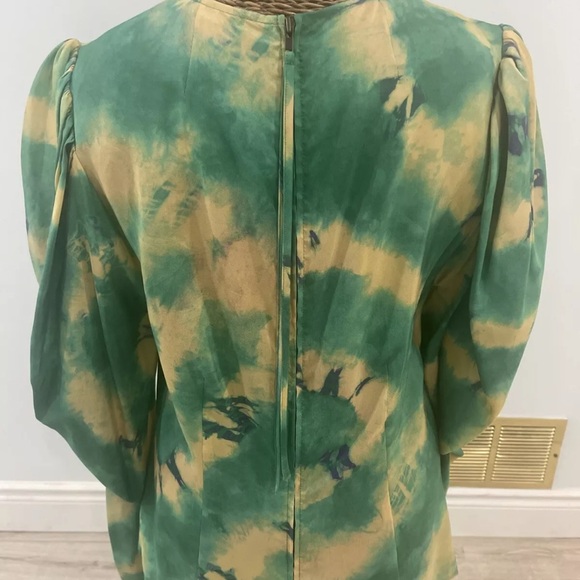 Ulla Johnston 100 % Silk blouse women  Size 8 Rare Woman’s Blouse - Picture 7 of 12